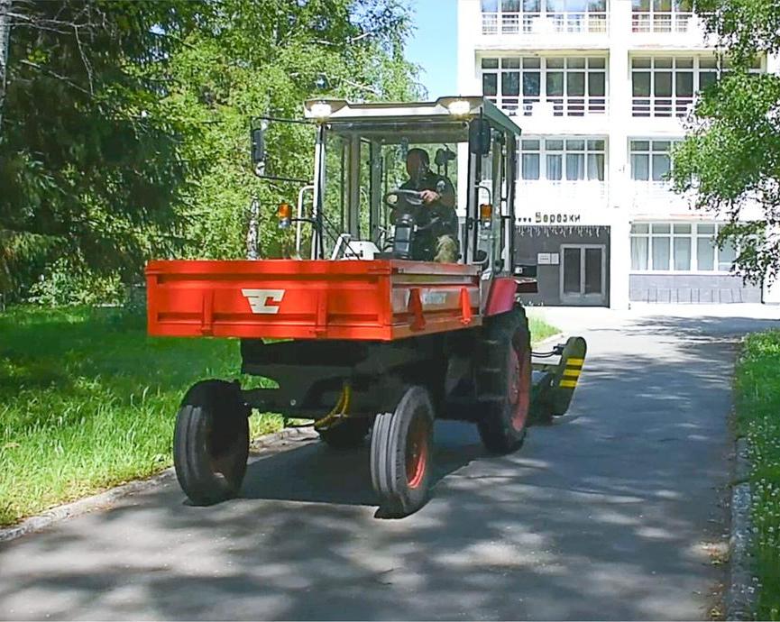 Первый отечественный трактор на электрической тяге состоит на 90% из российских компонентов и уже проходит испытания / Авто и транспорт / iXBT Live