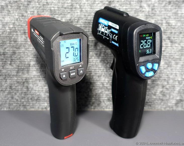 Сравнение двух продвинутых пирометров UNI-T UT306S и Aneng TH104 / Инструменты и запчасти / iXBT Live