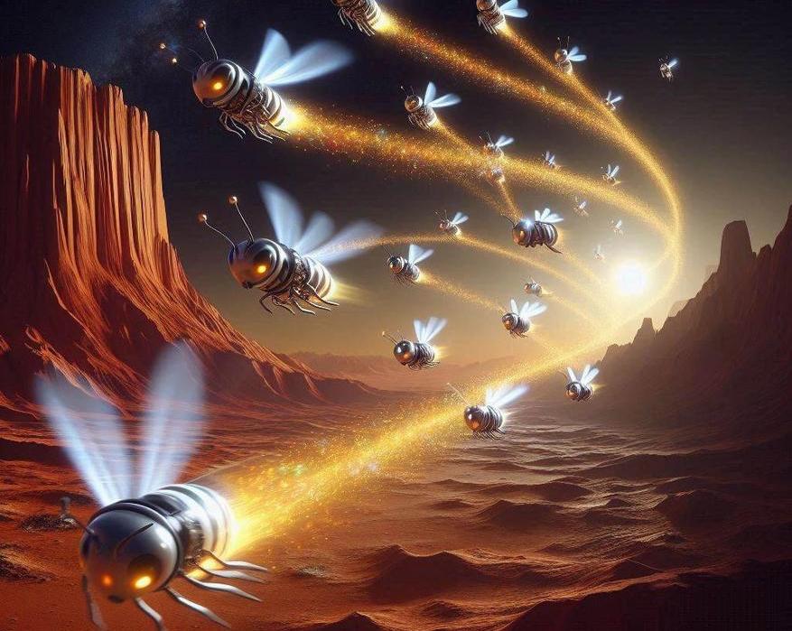 Зачем Марсу пчелы? NASA готовит роботизированный рой для покорения Красной планеты / Наука и космос / iXBT Live